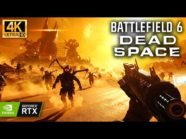 Battlefield 6 : *NEW* Dead Space Mode Gameplay [Halloween Event] | [4K Ultra Graphics]