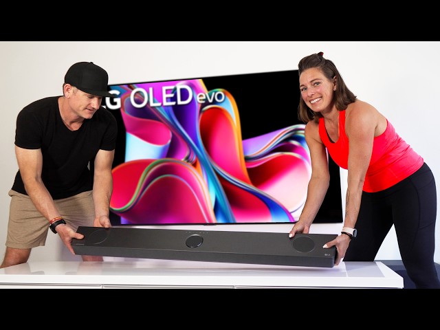 LG's Best Soundbar Ever? Amazing with the LG OLED evo G3!