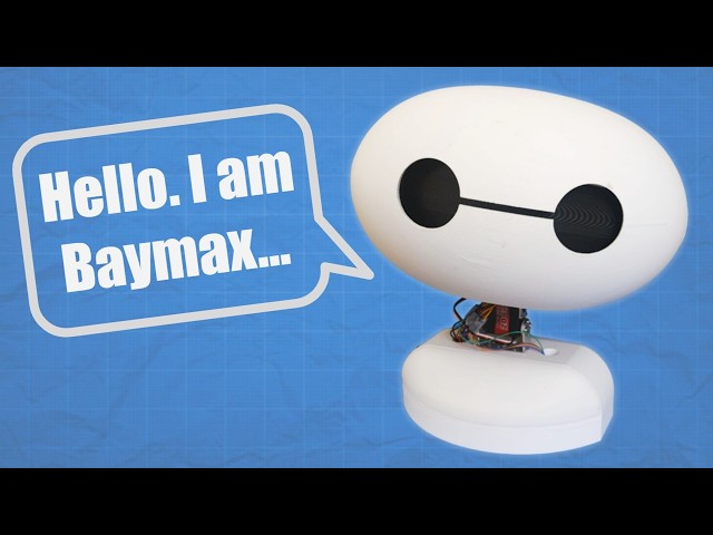 I built a real Baymax Robot you can talk to