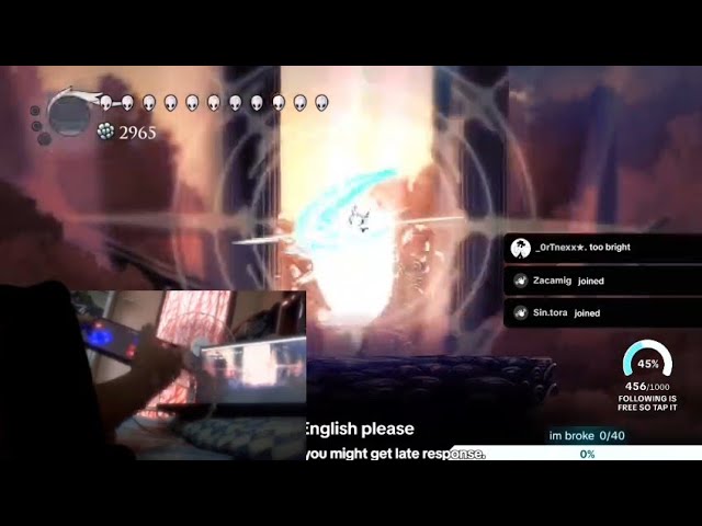 Face Dancing With Hand Cam (Hollow Knight)