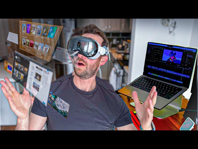 Working in the Vision Pro