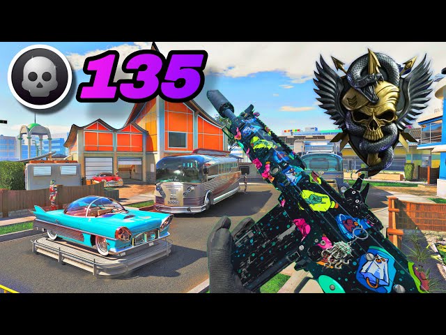 135 KILLS + "TR51 PARA" NUKE on NUKETOWN | Black Ops 7 Multiplayer Gameplay (NO commentary)