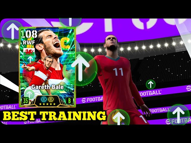BEST TRAINING GUIDE FOR GARETH BALE AND BOOSTER IN EFOOTBALL MOBILE 2027 🛑🔥