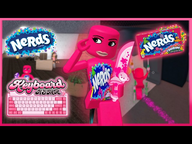 💖 Playing MM2 as NERDS 💖 *KEYBOARD ASMR