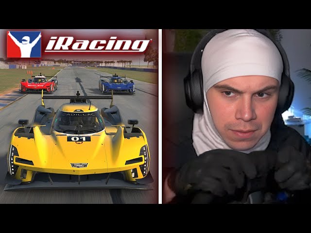 GLEB PARTICIPATES IN CAR RACING (iRacing) | Sasavot