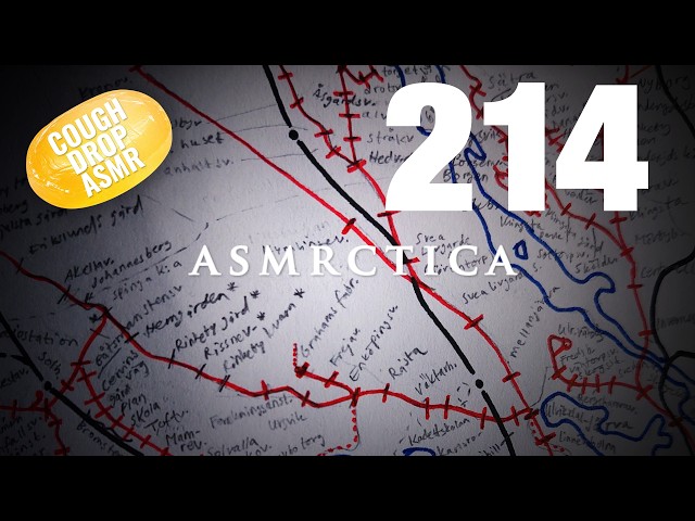 Old-School ASMR | Map Ramble with Cough Drop