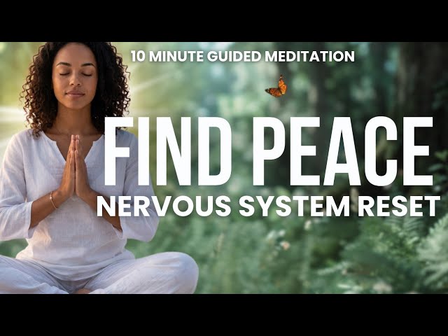 10-Minute Meditation For Deep Inner Peace | Nervous System Regulation