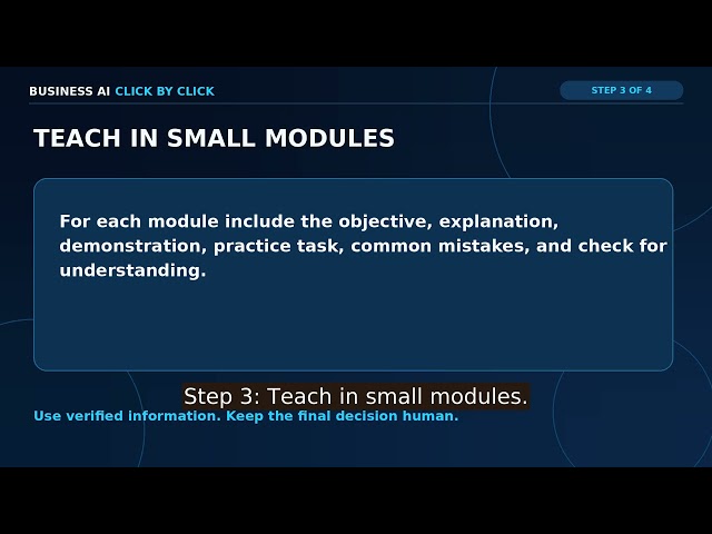 How to Create a Simple Employee Training Guide with ChatGPT