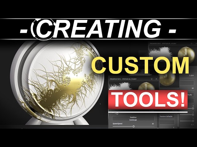 Substance Painter - Combine BRUSHES and MATERIALS!