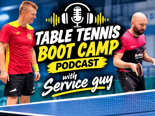 The Table Tennis Service Guy, Podcast by Table Tennis Boot Camp