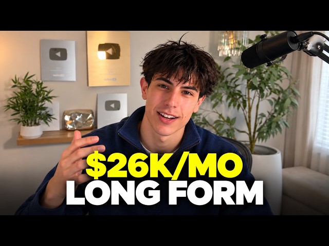how i built a $26k/mo youtube long form system
