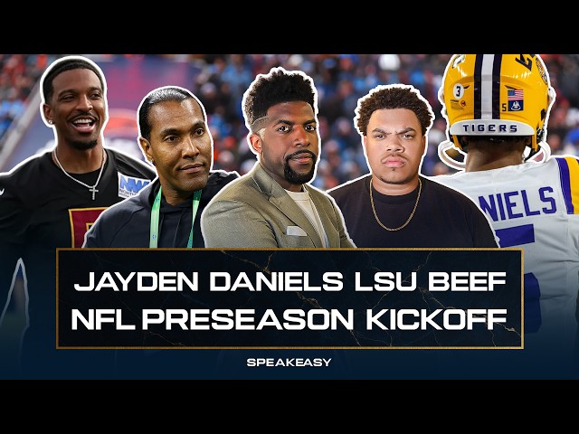 Acho, T.J. & Carebear React To Preseason Action, Daniels LSU Drama, Jeremiyah Love Hype & MORE!