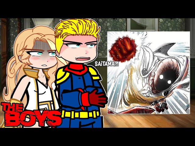 🇺🇸/🇧🇷/🇪🇸 The boys react to Saitama |Reaction gacha