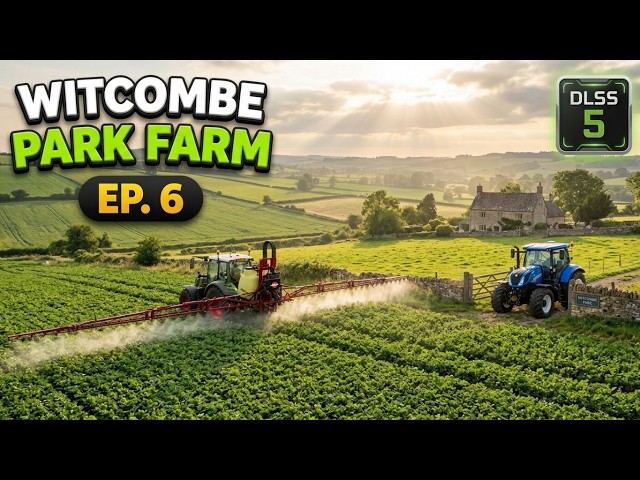 🇬🇧 Relaxed UK Farming! 🇬🇧  | Witcombe Park FS25 | Ep6 | DLSS 5