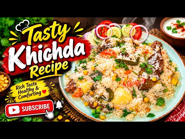 Tasty &Rich Khichda recipe 🤤|Sabreen creative cooking|subscribe for more recipes 🔔|....#recipevideo 