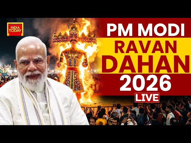 PM Modi LIVE: Dussehra 2026 | Ravan Dahan | PM Modi in Delhi | Modi Full Speech | India Today