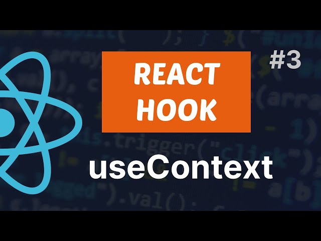 #3: React Hooks | Реакт Хук useContext | React Hook useContext