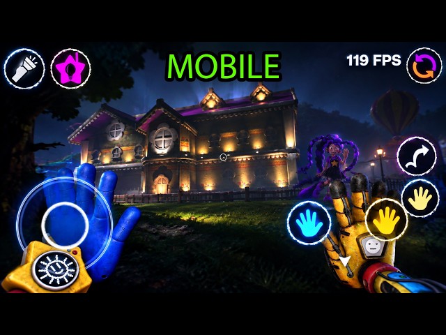 Playing Poppy Playtime Chapter 5 on Mobile?! (Fan Made Gameplay) PART 2