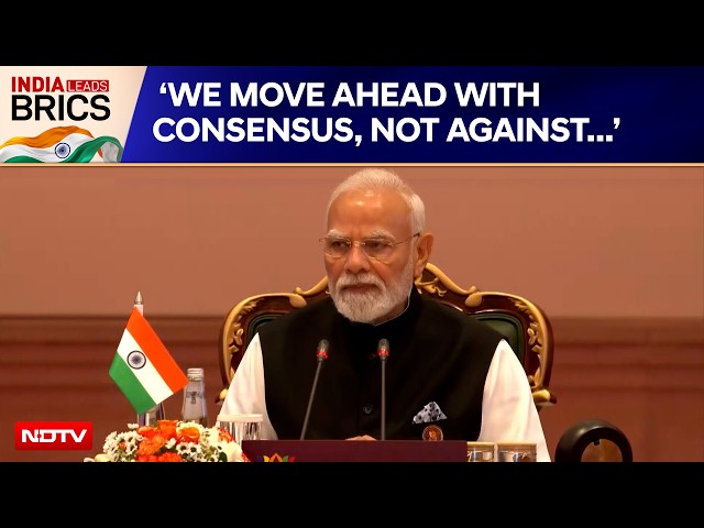 PM Modi BRICS 2026 Speech: "We Move Ahead With Consensus, Not Against Anyone"