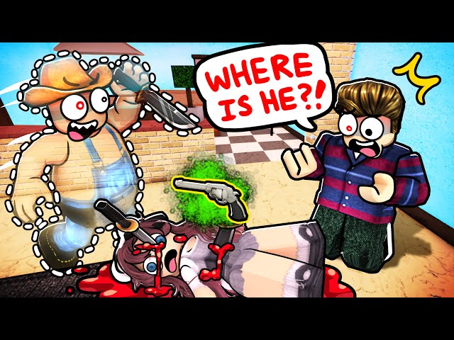 I CHEATED against my FRIENDS IN ROBLOX MM2