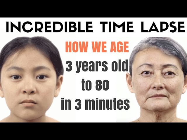 How we age- incredible time lapse video