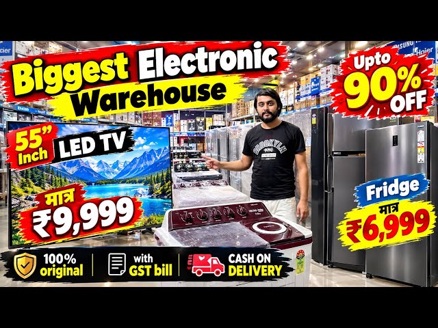 55-inch TCL 4K TV for only $9,999 | Cheapest branded LED TV | Cheapest fridge & electronic items