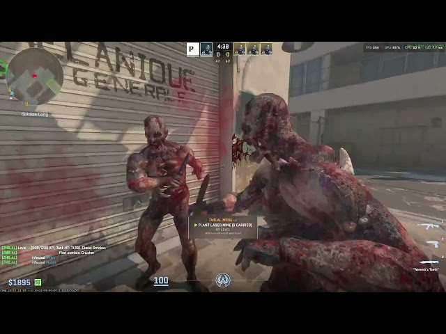 CS2 Counter-Strike 2 Zombie Mod Demo 1