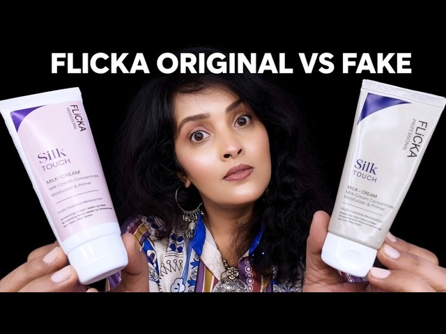 Flicka Moisturizer Original vs Fake | Real vs Fake Flicka Comparison & Application