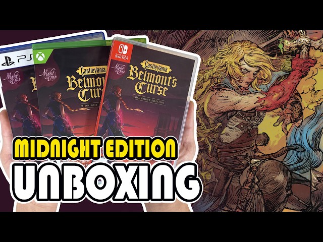 Castlevania: Belmont's Curse (Midnight Edition) (PS5/Switch/Xbox Series X) Unboxing