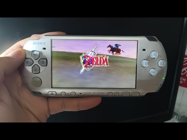The Legend of Zelda: Ocarina of Time Native Port on PlayStation Portable 3000 (PSP 3000)
