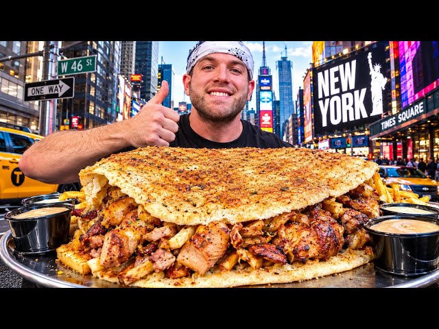 LARGEST DÖNER IN THE U.S!? 20 MIN TO DEVOUR IT ALL! 