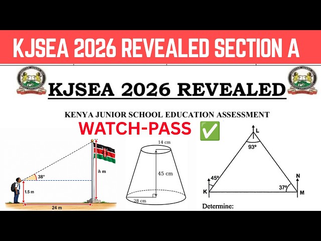 MATH KJSEA 2026 REVEALED | MUST COME QUESTIONS