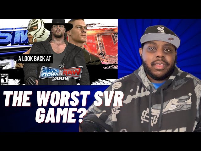 JPTHEGLOVE74 REACTS TO: A Look Back at SmackDown vs. Raw 2009: THE WORST SVR GAME?🤔🤔