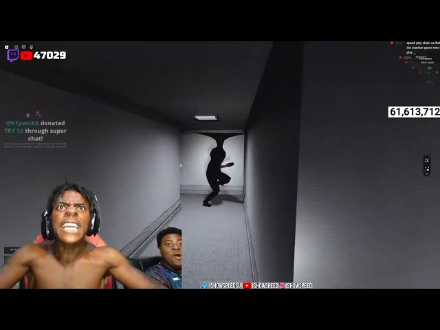 IShowSpeed Plays MONOCHROME in Roblox (Peak)