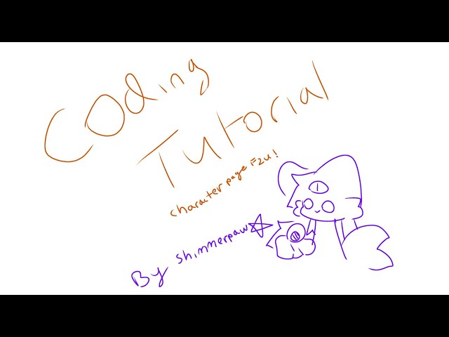 Toyhouse coding tutorial