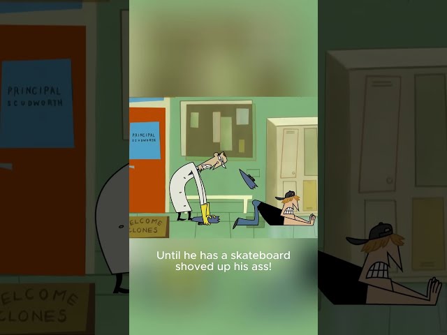 Clone High Scudworth and Isaac Newton Deleted Outtake ANIMATED #clonehigh #deletedscene #outtakes