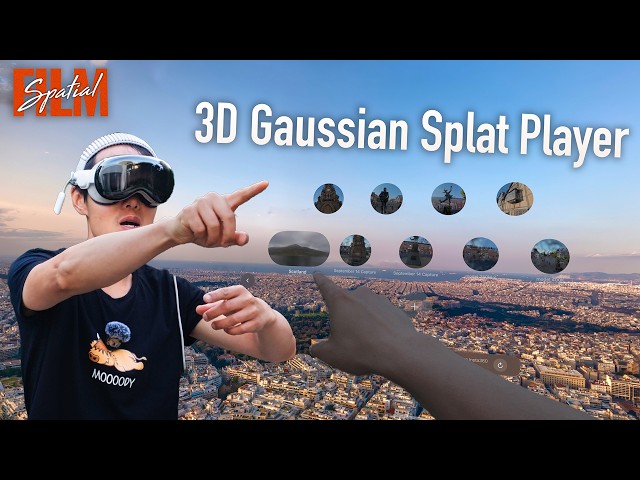 How to View Gaussian Splats on Apple Vision Pro: Spatial Film Splat Player for PLY and Insta360 X6
