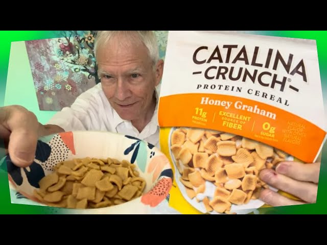 ASMR| Catalina Crunch Protein Cereal Honey Graham! (sugar-free)