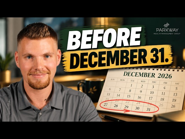 Year-End Tax Moves Retirees Should Make Before December 31