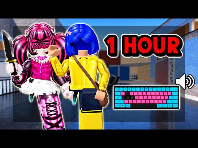 1 HOUR of DESTROYING TOXIC TEAMERS in MM2... (Keyboard ASMR)