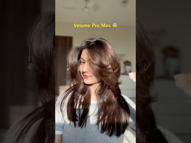 *Secret* To My Hair’s Volume🤫❤️ #shorts #hair #blowout