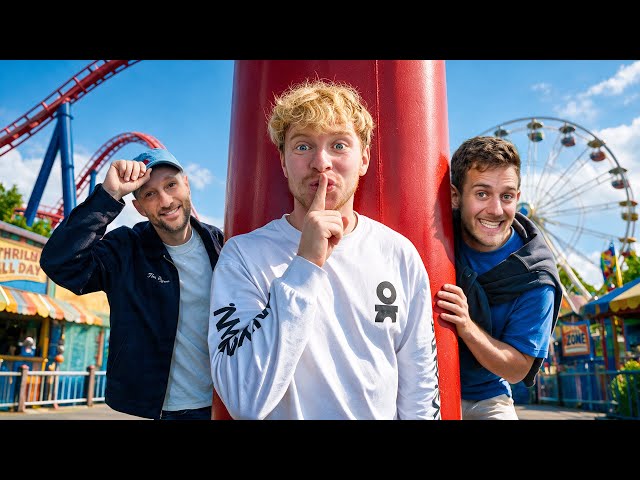 Verstoppertje In Een Gesloten Pretpark! *Omgekeerd*