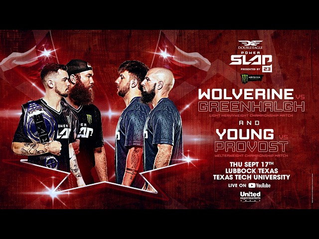 SPANISH STREAM | Power Slap 23: WOLVERINE vs GREENHALGH 🏆