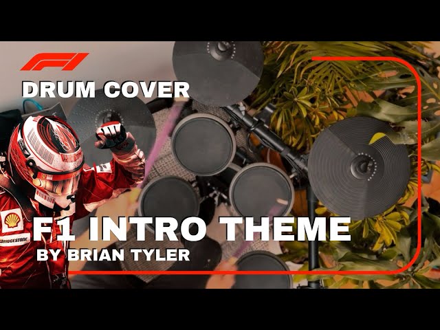 🥁Drum Cover - F1 Theme - 🏎️ Formula One Theme - Brian Tyler