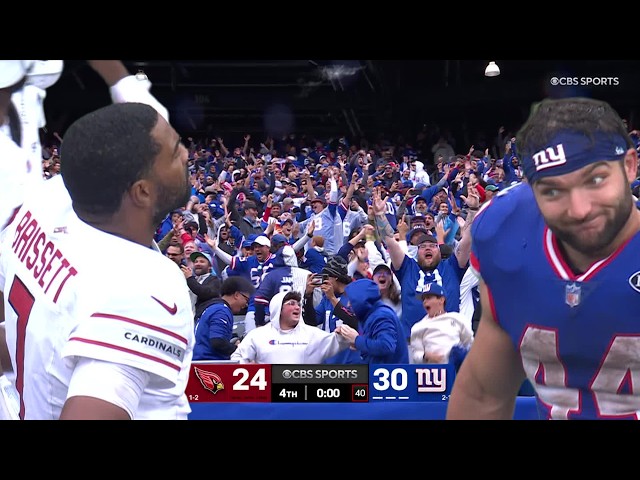 Cardinals Trailing From Behind...Can They Snatch the Win ?? | Giants vs Cardinals Week 4 Ending