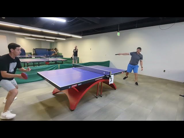 Table Tennis 2024: Epic Serve Battle - Ben vs. Jun Game 2! 🏓