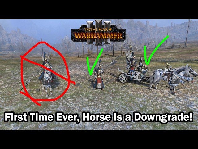 Horses Will Get Your Lord Killed! Total War Warhammer 3