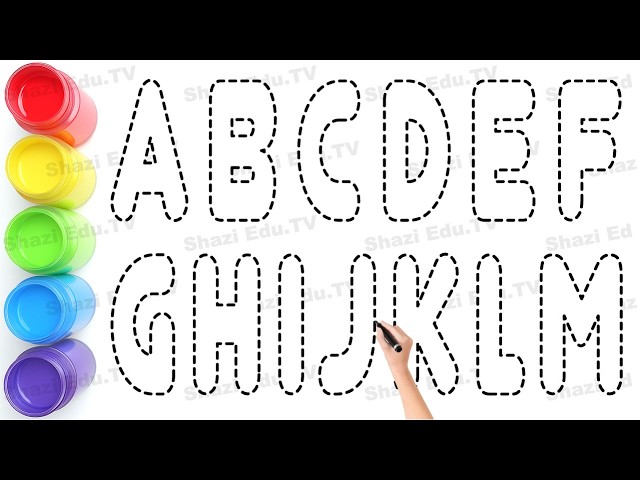 Can You Color the Alphabet? ABC Learning for Kids