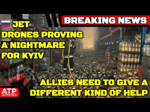 BREAKING: Kyiv Under Jet Drone Assault - Allies Need to Change Their Assistance