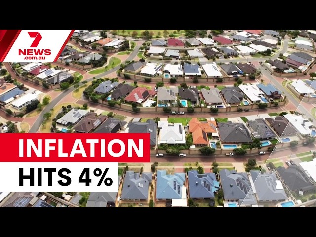 Inflation surges to 4% as fuel prices spike | 7NEWS